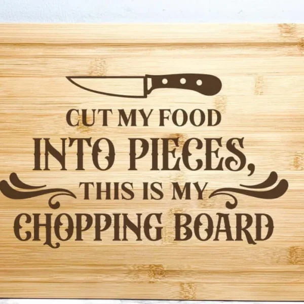 Laser cutting boards